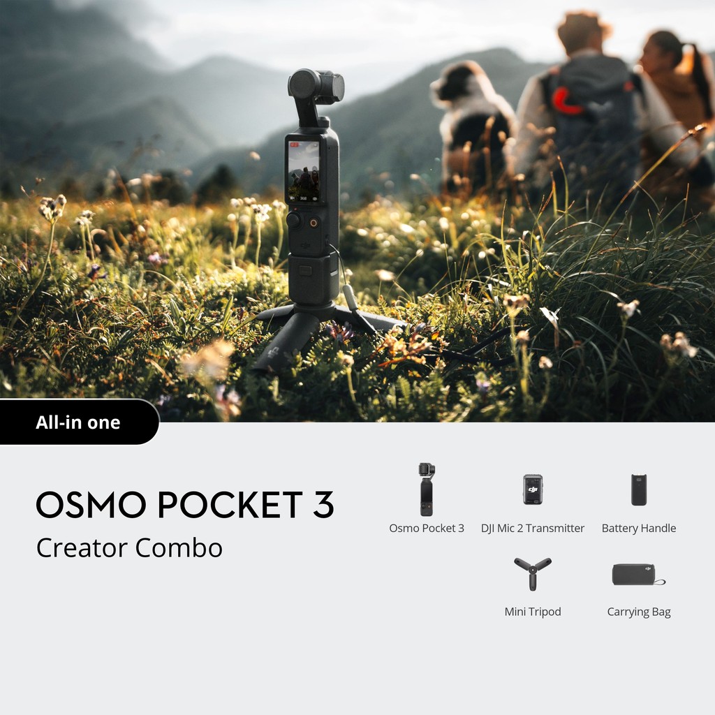 Osmo Pocket 3 Creator Combo