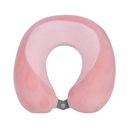 MINISO Bantal Leher U-shape bantal leher dewasa Tidur Siang Bantal Mewah Busa Memori Travel Neck Pil