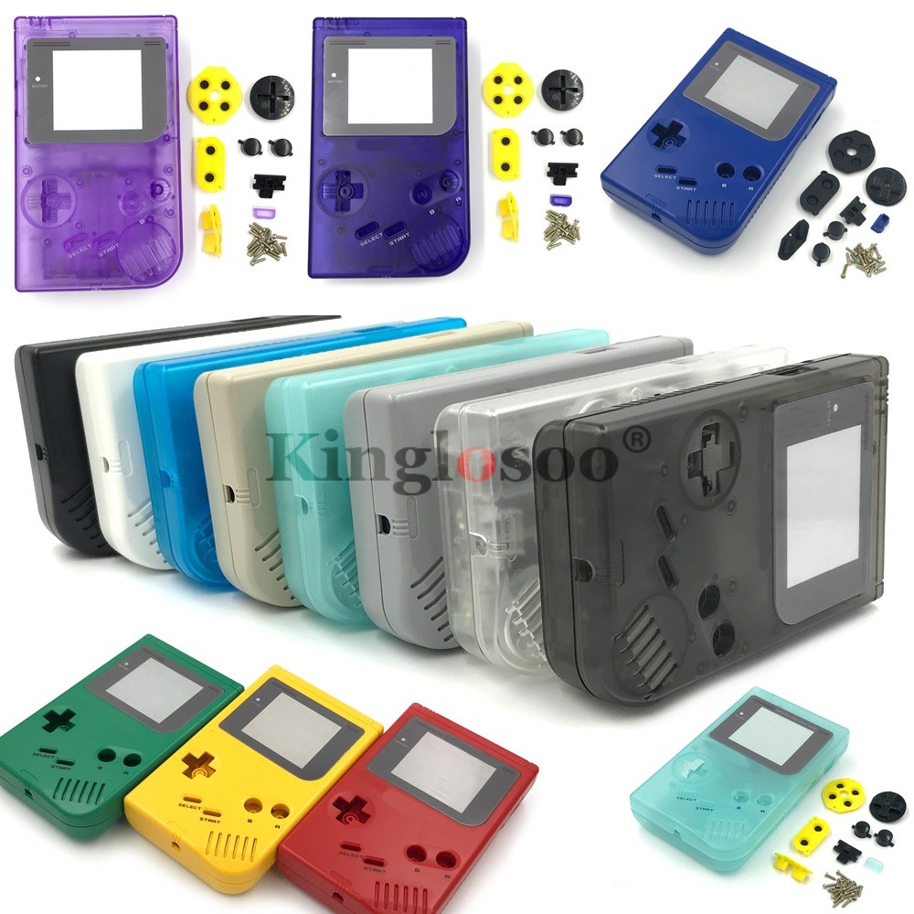 Pengganti Casing Shell Berkualitas Tinggi untuk Konsol Game Gameboy Classic, penutup housing untuk G