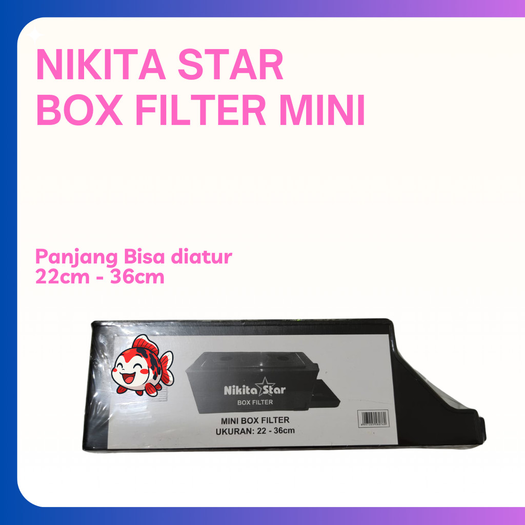 Box Filter Air Aquarium Nikita Star Filter Box Mini