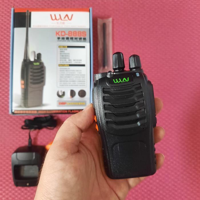 2 UNIT WLN KD888S / HT HANDY TALKY WALKIE TALKIE WLN KD-888S