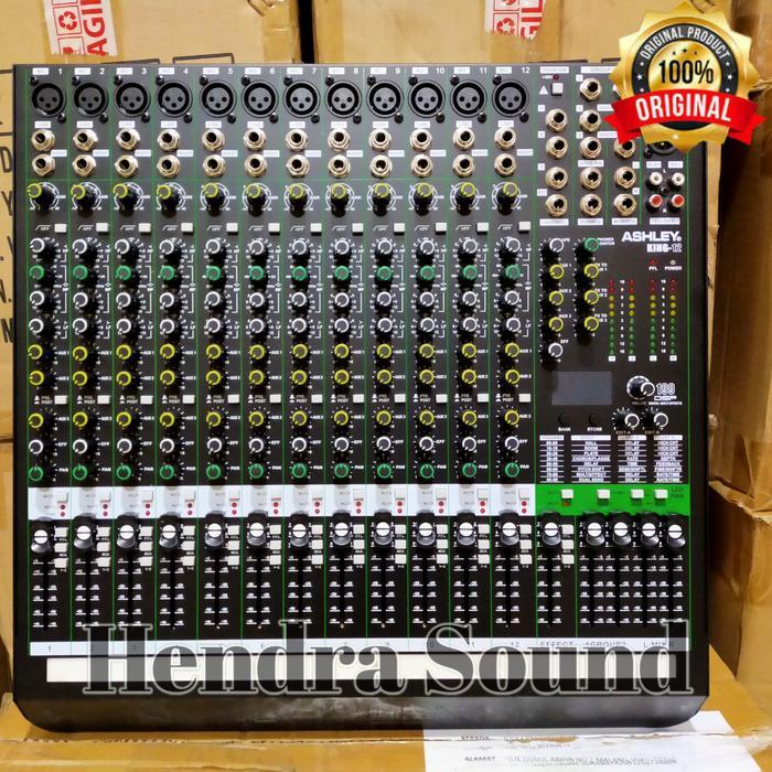 Mixer Audio Ashley King 12 ORIGINAL (12 CHANNEL)
