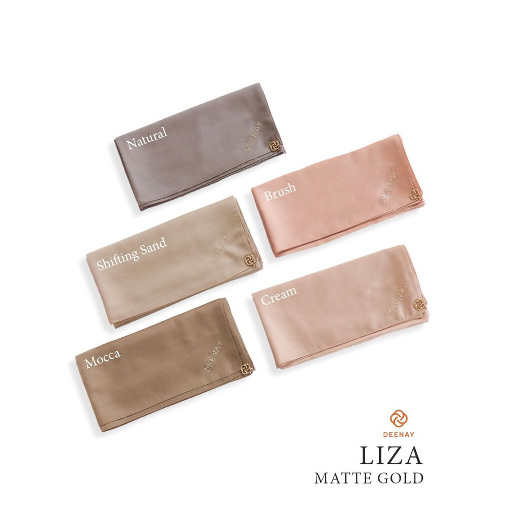 FERIDNORO LIVE POLOSAN LIZA DEENAY ABU PINK KUNING COKELAT BAHAN VOAL SIZE 115x115cm