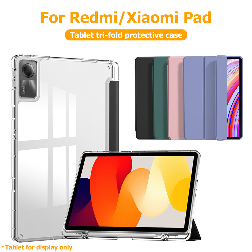 HD Flip Leather Case For Xiaomi Redmi Pad SE 11 Pad 2 2025 Pro 12.1" Case Mi Pad 5 6 Pro 11 7 Pro 11
