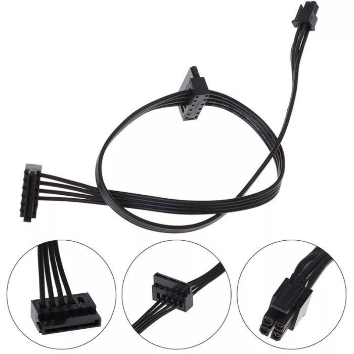Kabel Power HDD Mini 4 to SATA for Lenovo PC 510S 510A M410 Adapter