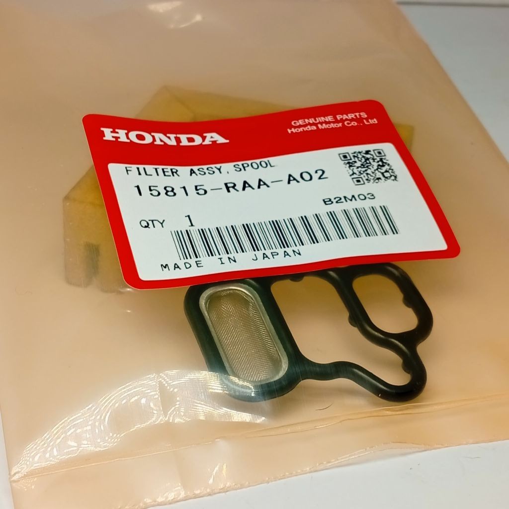 =[ Aksesoris Kendaraan ]= 15815 RAA Filter Spool Sil Seal Vtec Honda Jazz GD3 City GD8 VTEC 2003-200