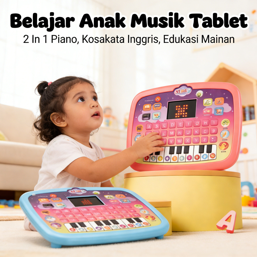 Piano Pendidikan Musik Belajar Tablet Anak 1-2 Kosakata Bahasa Kosakata Inggris