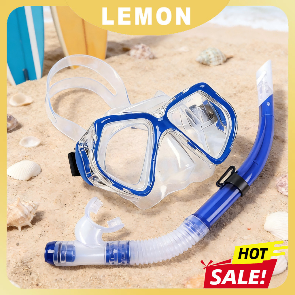 Kacamata Selam Snorkeling Anti Kabut Kaca Tempered Aman Nyaman