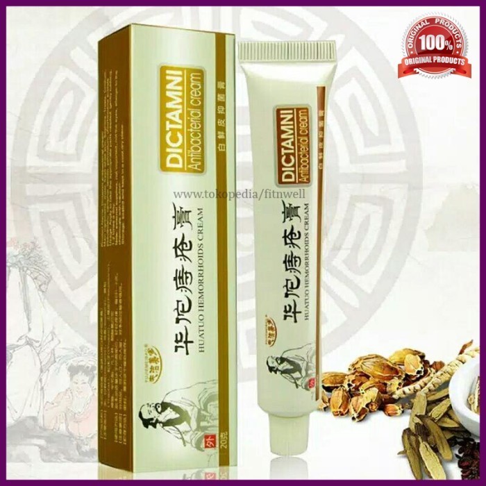 Dictamni Antibacterial Cream SALEP OBAT AMBEYEN ATAU WASIR