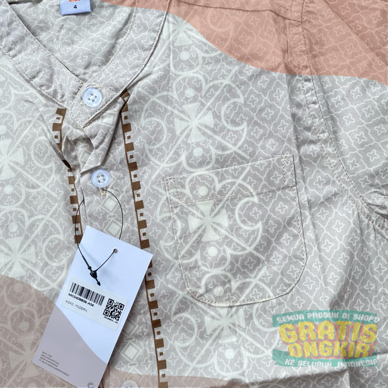 880B KEMEJA KOKO 879B KATUN VISCOSE PANJANG DEWASA KOKO M231pakaian pria lainnya