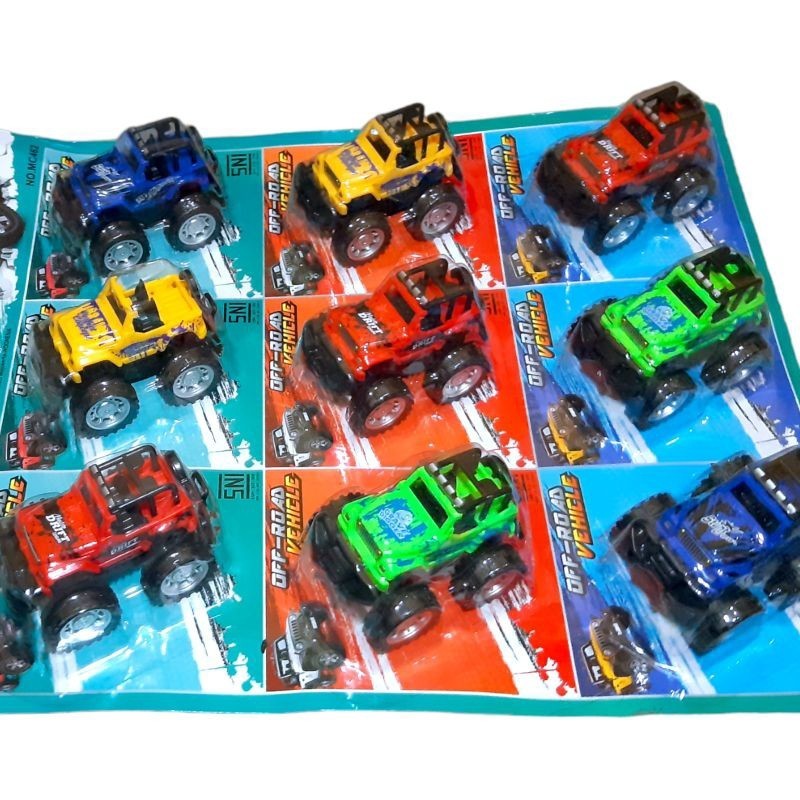 [MT] Mainan mobil Jeep pullback | MAINAN ANAK KENDARAAN JEEP | MAINAN MOBIL JEEP MOBIL MAINAN