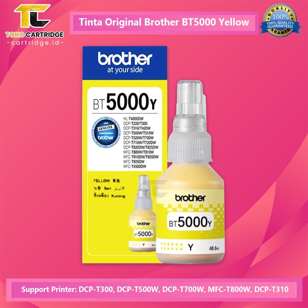 Tinta Brother BT5000 BT-5000 BT5000C BT5000M BT5000Y Printer DCP T220 T420W T820DW T310 T520W T720DW