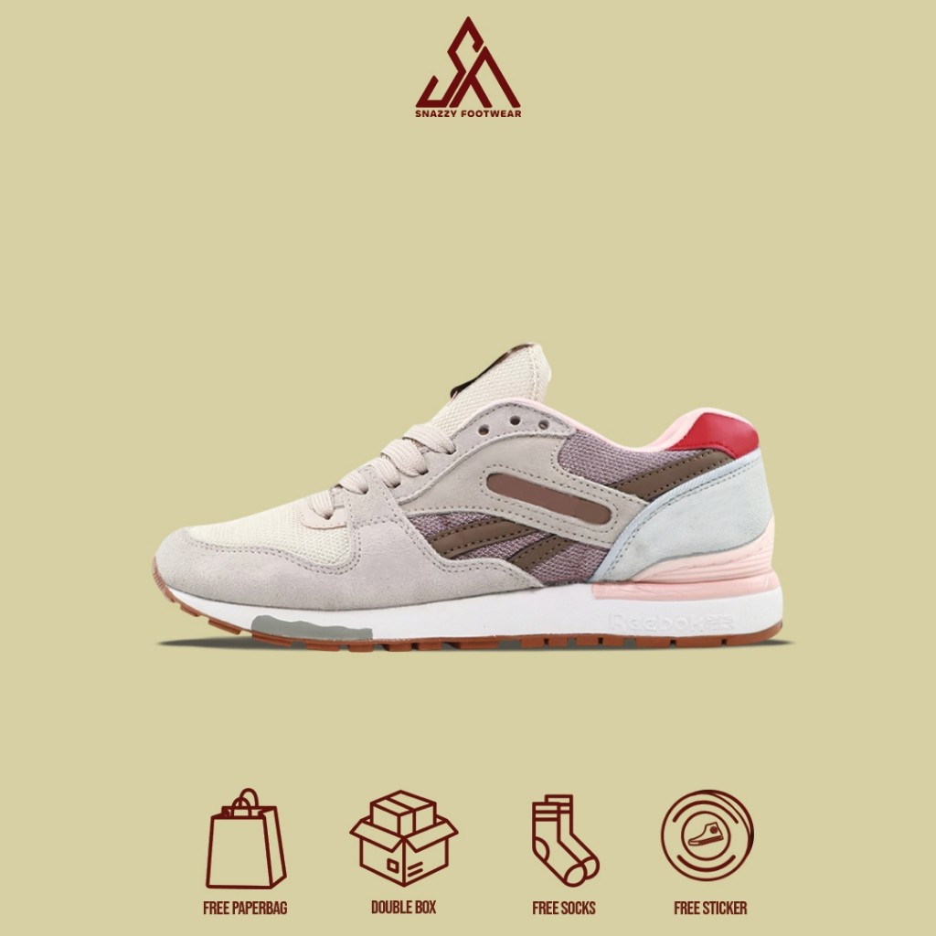 Sepatu RBK  Gl6000 Fleur Original Unisex BNIB