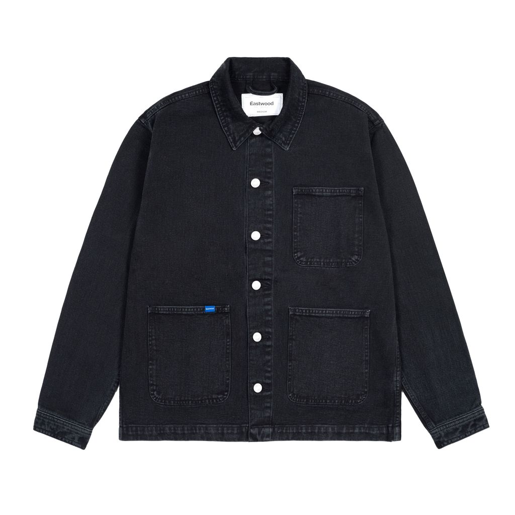 Eastwood Denim Chore Jacket Montage Black