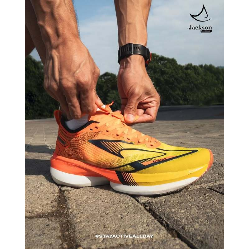 Sepatu Lari Jackson Phantom Running Shoes Pria Wanita Breathable dengan CORE-Ex Technology