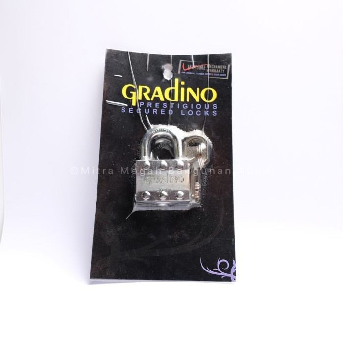 GEMBOK SOLID GMB-SLD PADLOCK BAJA 961-60MM CHR+SN