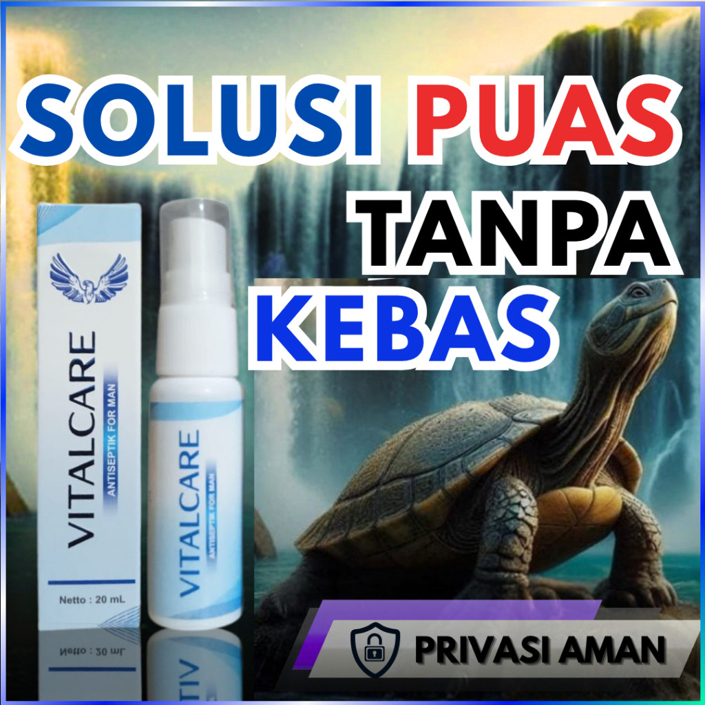 0bat kuat pria tahan lama original 100% bpom vitalcare spray