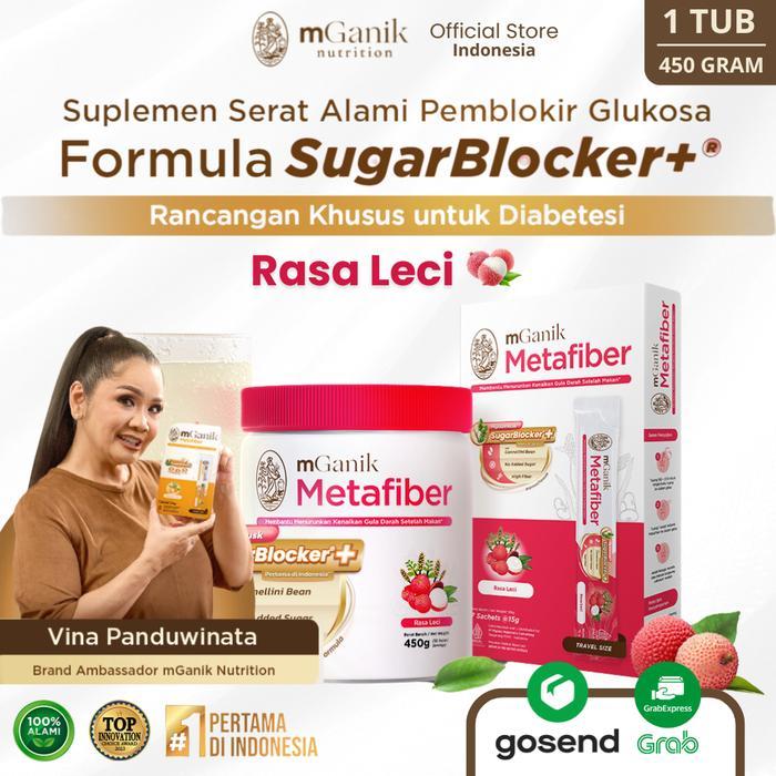 mGanik METAFIBER LECI 450 GRAM 1 TUB Official Store Jakbar BPOM Halal (Termurah)