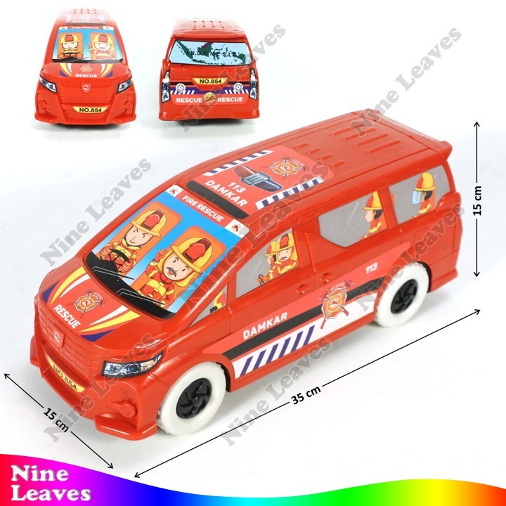 Mainan Mobil Pemadam 35 cm Alphard Friction