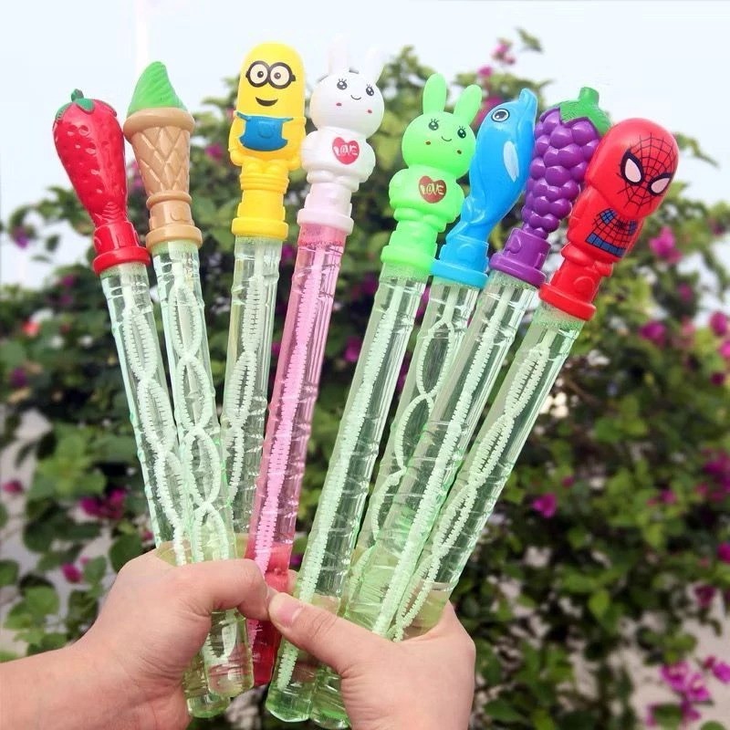 SACA MAINAN ANAK BUBBLE STIK / BUBBLE SABUN 1PCS MAINAN GELEMBUNG SABUN