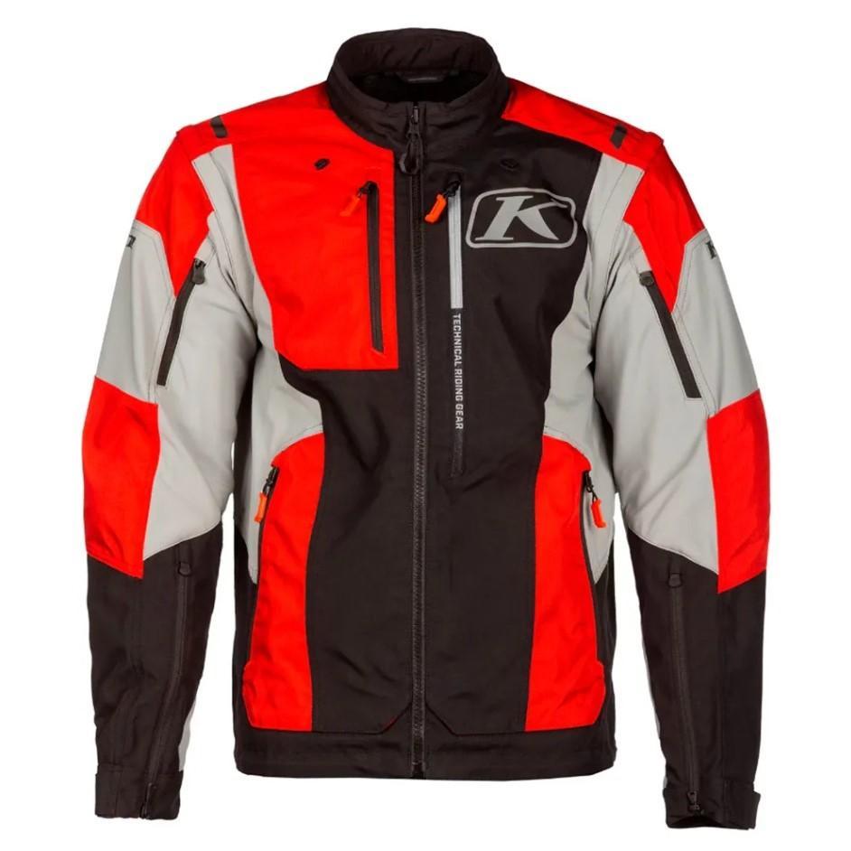Jaket Motor - Klim Dakar Monument Gray Redrock