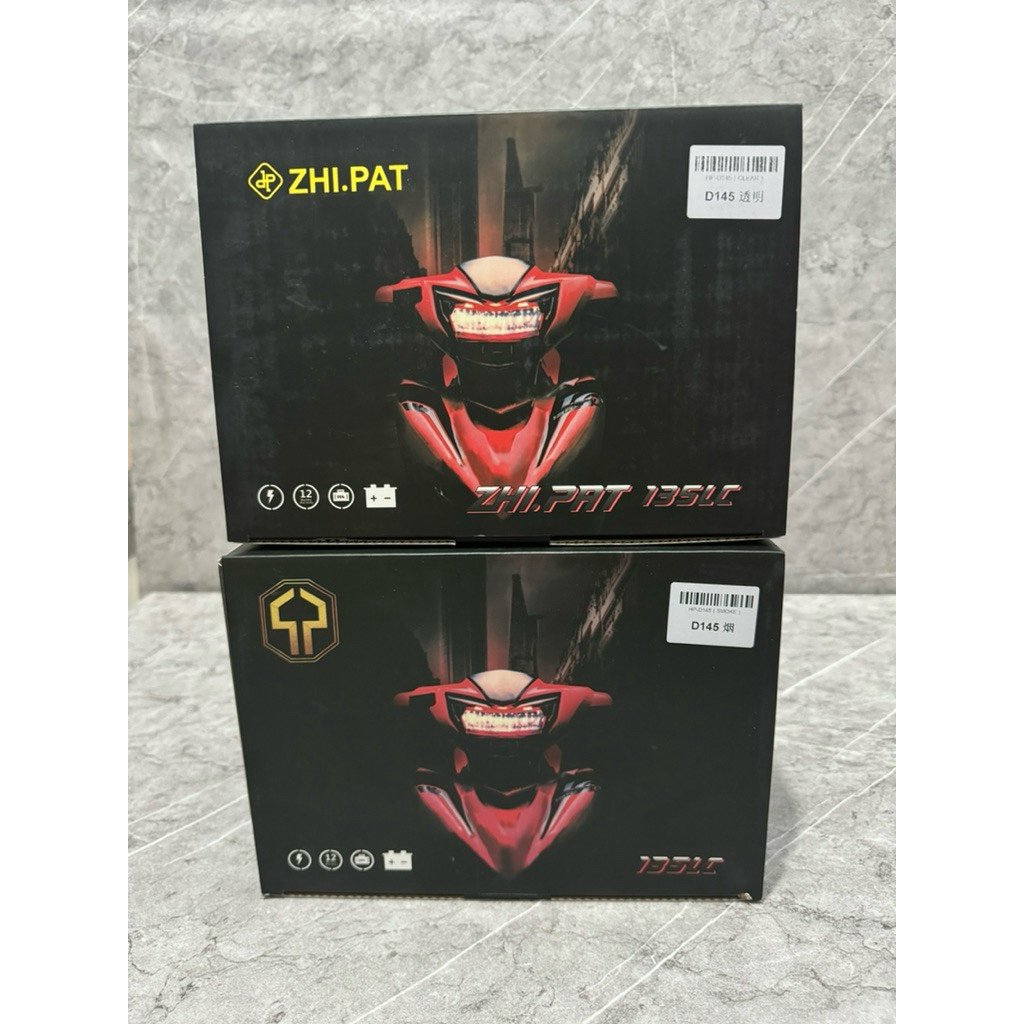 HPMP ZHIPAT D145 HEAD LAMP LAMPU DEPAN LED JUPITER MX NEW LC135 CLEAR DAN SMOKE NEW