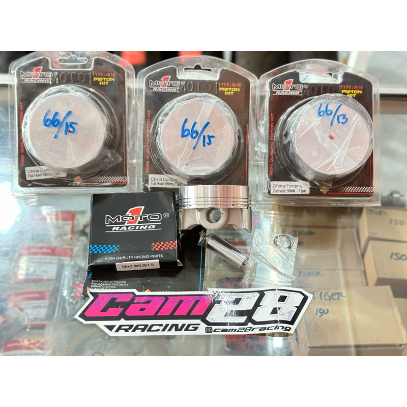 PISTON SEHER 58 61 62 65 66 68 70 72 PIN PEN 13 14 15 MOTO1 MOTO 1