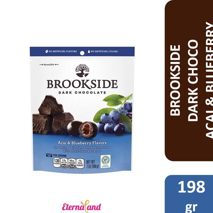 Brookside Dark Chocolate - cokelat brookside impor usa aneka rasa - Acai Blueberry