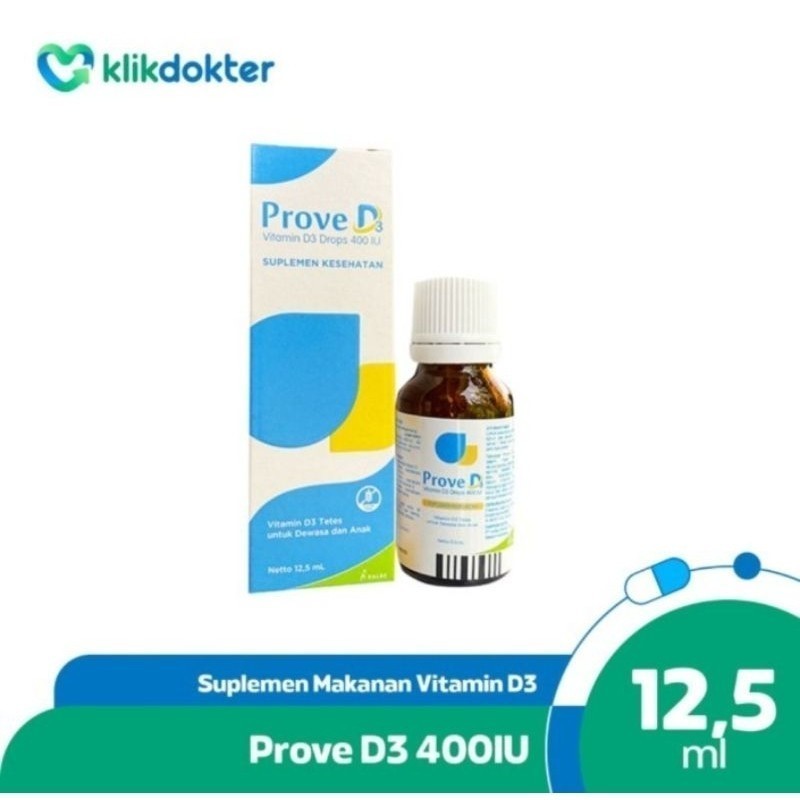 Prove D3 Drop 12.5ml Memenuhi Vitamin D3 Pada Bayi