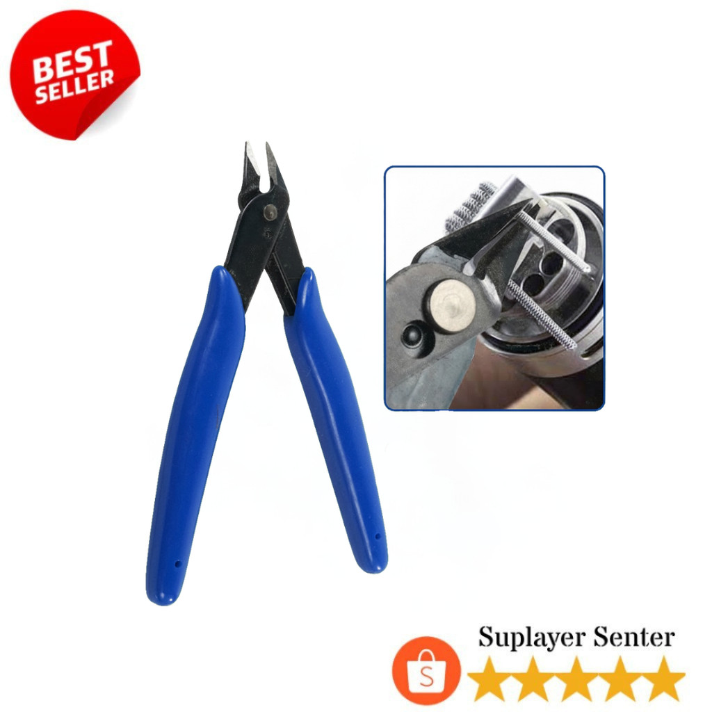 Gunting Kawat Vape Tang Potong - Alat Builder Coil Premium
