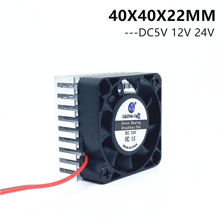 New DC 5V 12V 24V 4010 4CM 40mm 40x40x10mm BGA Fan Graphics Card  Fan With  Heat Sink CoolerCooling 
