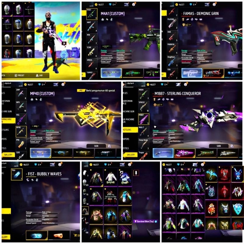 Akun FF termurah freefire GAME PC FF