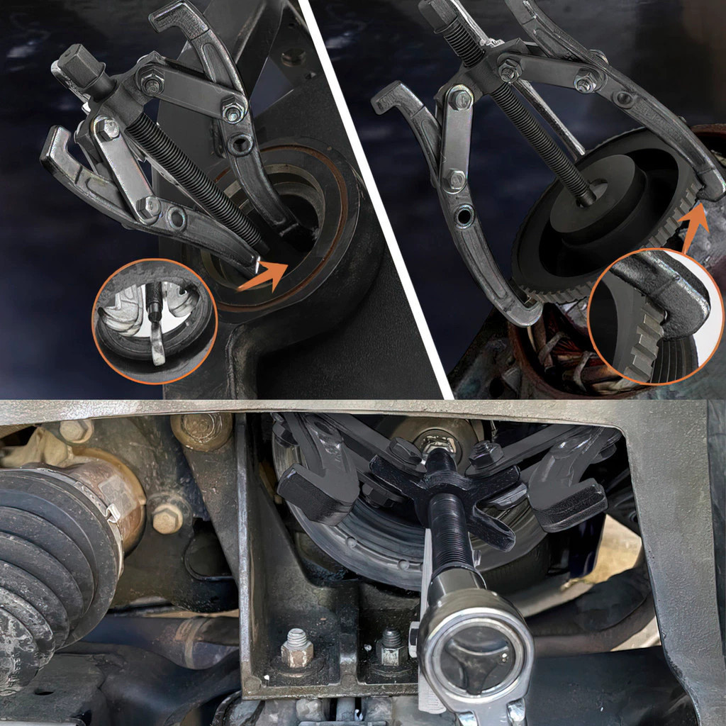 Treker 3 Kaki 3/4/6 Inch - Gear Puller 3 Jaw Tracker - TREKER - TRAKER - Alat Melepas Bearing dan La