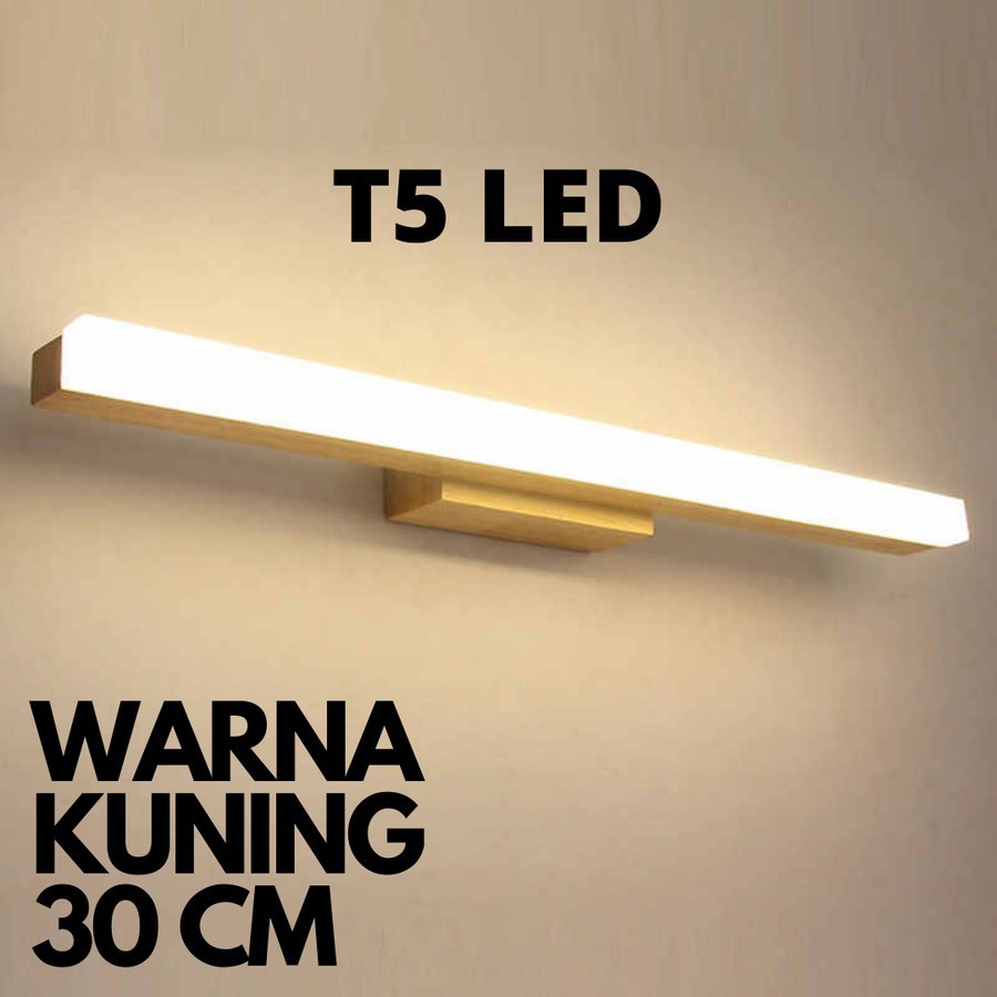 LAMPU T5 LED 30 CM KUNING 4 WATT LAMPU LED T5 30cm LAMPU T5 KUNING LED