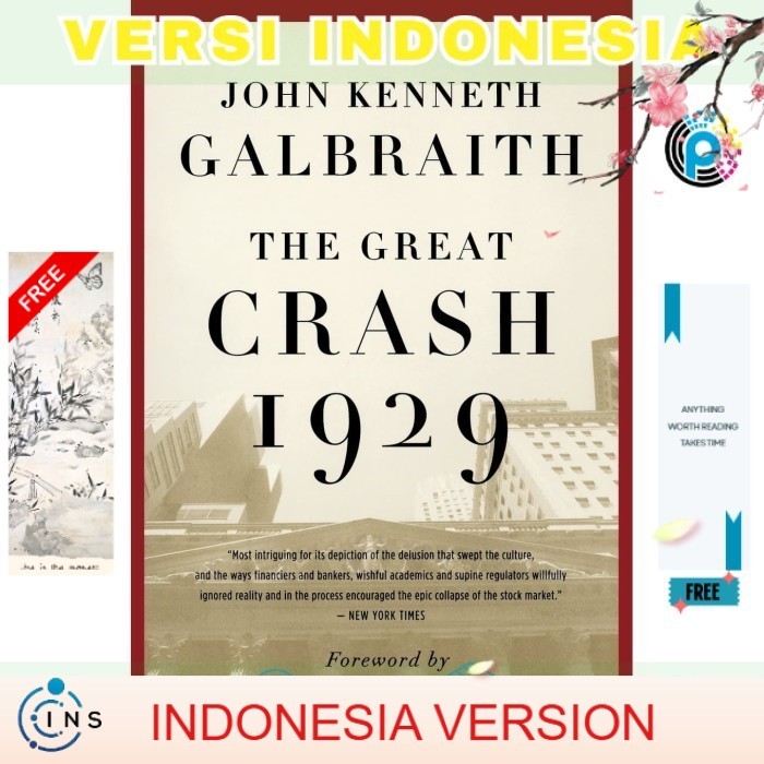 The Great Crash of 1929 by John Kenneth Galbraith  (Versi Terj Indo)