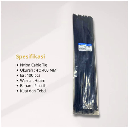 Kabel  ties Kabel tis Cable tie Klip 100 150 200 300 isi 100