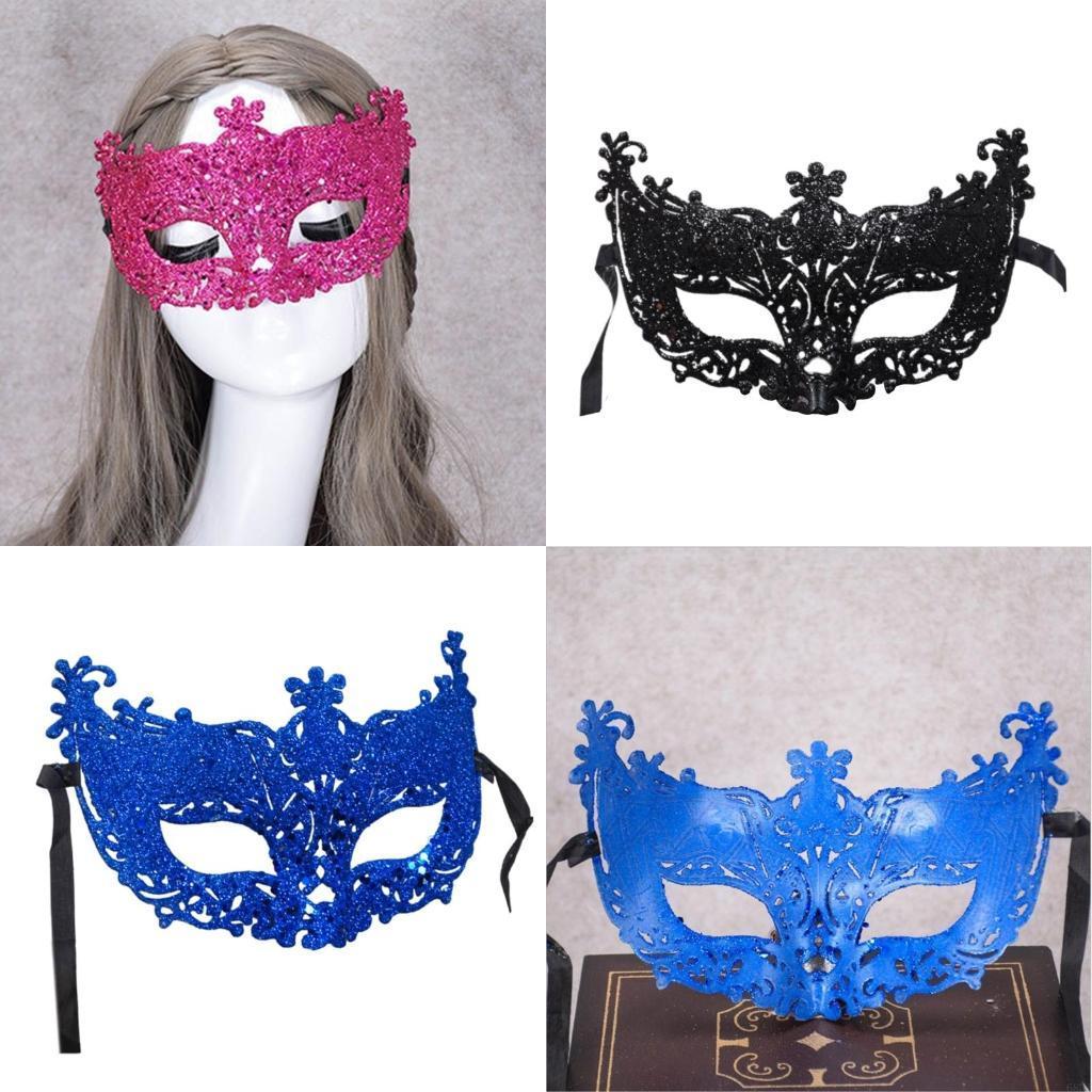 68UA Masquerade Mask Venetians Mask Halloween Mask Mar Gras Mask for Halloween