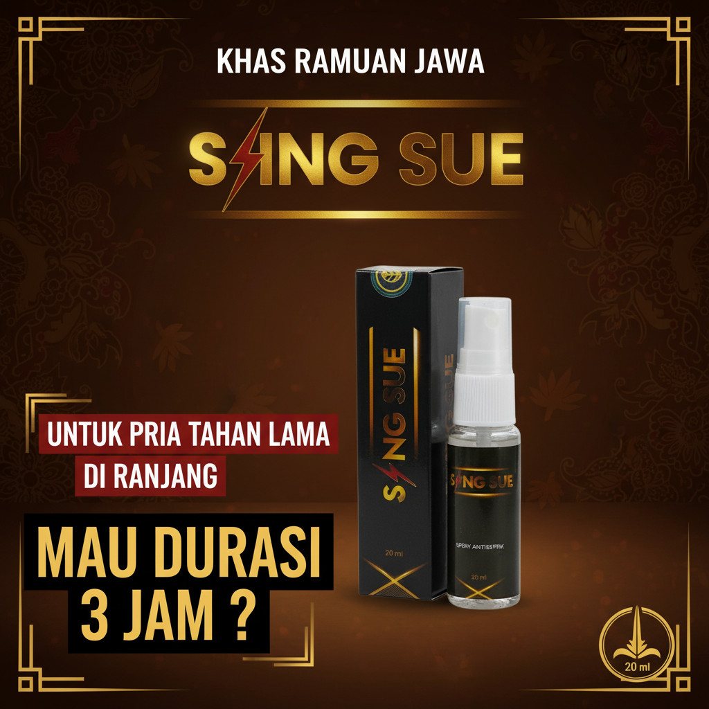 Sing Sue Obat Kuat Tahan Lama Spray Pria Dewasa Semprot