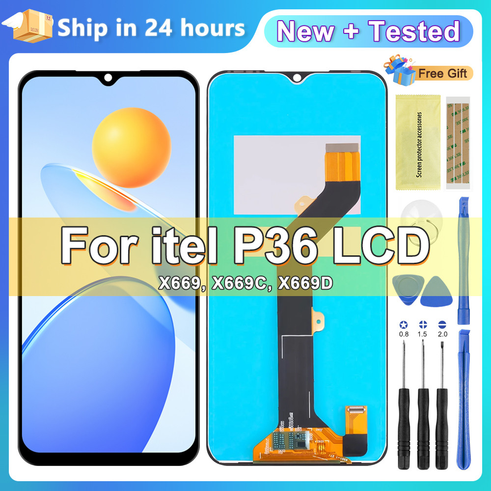 OEM For itel P36/P36 Pro/P37/P38/P38 Pro LCD splay W6502 P651W W6501 W6501P Tou Screen gitizer Assem