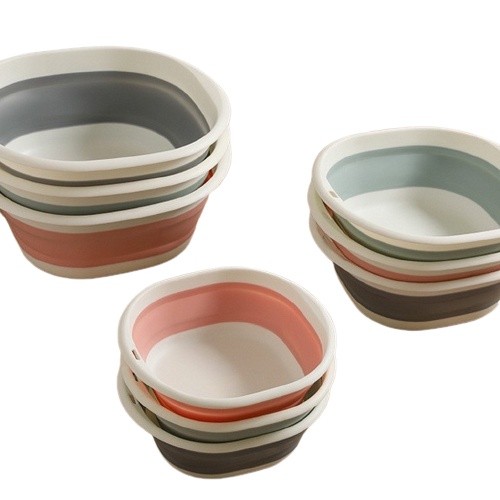 Baskom Plastik Lipat / Portable Silikon Baskom / Baskom Lipat Portabel