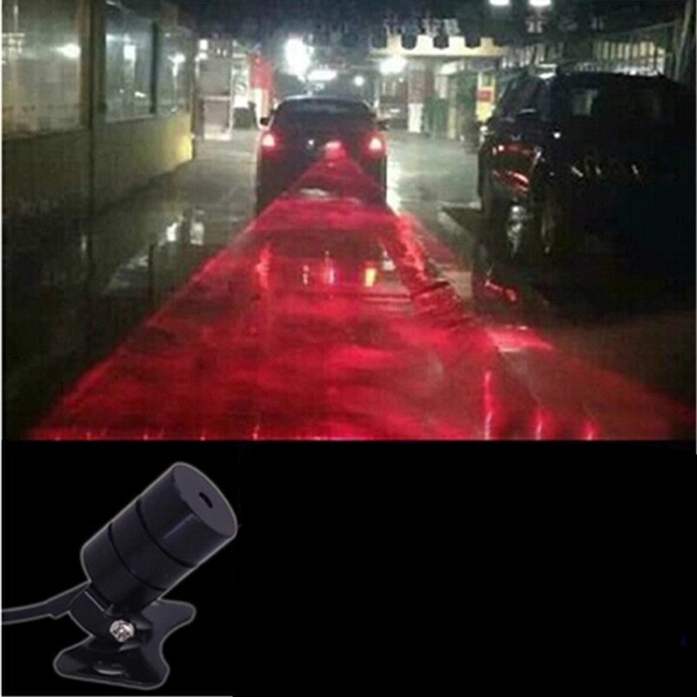 Auto Motorcycle Anti-collision Warning Brake Taillight Laser Lamp Warning Lamp Car Lights Fog Light