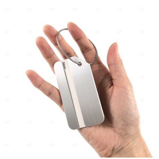 Penanda Koper Aluminium Alloy Luggage Tag Penanda Tas Travel Safe
