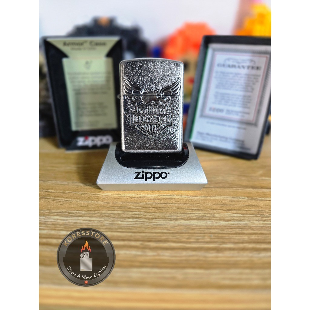 ZIPPO HARLEY DAVIDSON EMBLEM ORIGINAL MADE IN USA