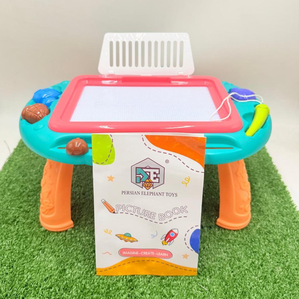 CLE SHOP - BESAR Magnetic Drawing Board Mainan Edukasi Anak Papan tulis Meja