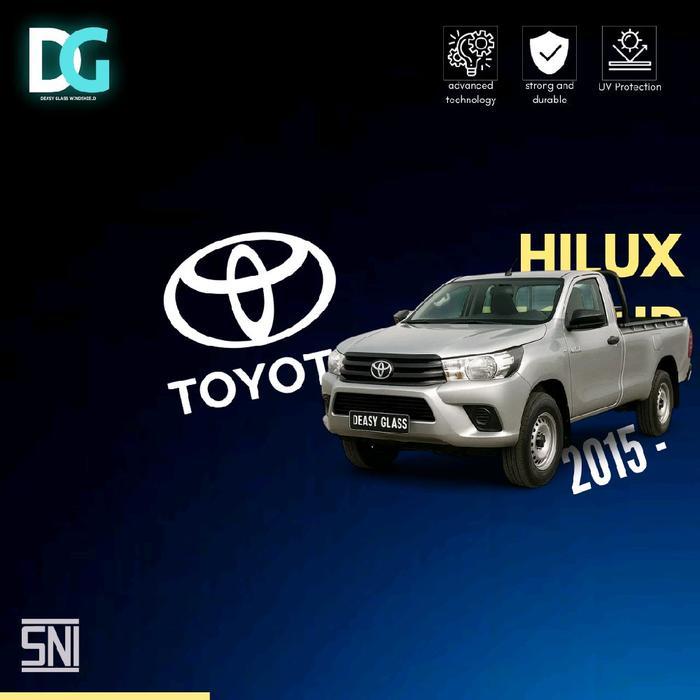 Kaca Depan & Belakang Mobil Toyota Hilux Pickup [Revo] 2015-                              ‍‌ - Depan