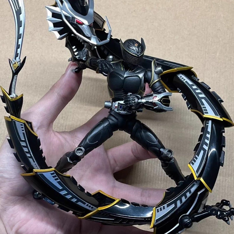 Genuine Bandai Kamen Rider Action Figures GK Ryuga Dragreder Summoning Contract Beasts Model  Trendy