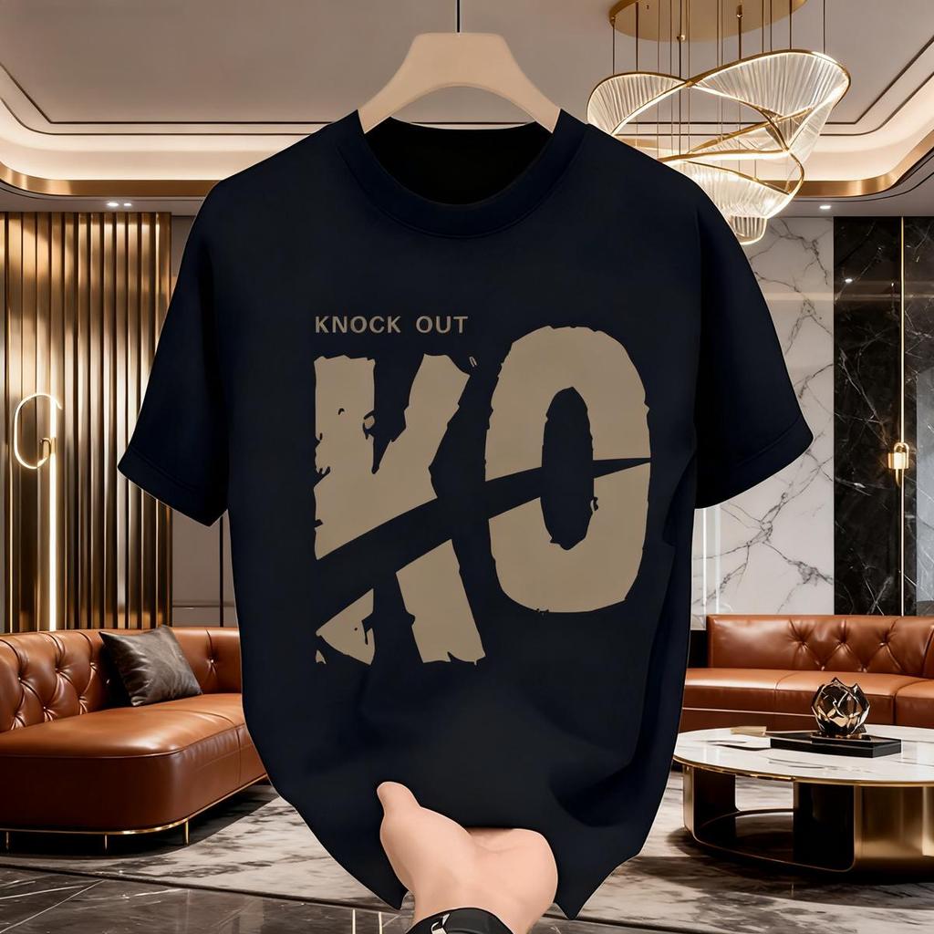 24S Katun 100% Juun.J KO KNOCKOUT T-shirt | Design Grafiti Urban Terbaik 2026 uniseks S-XXXL