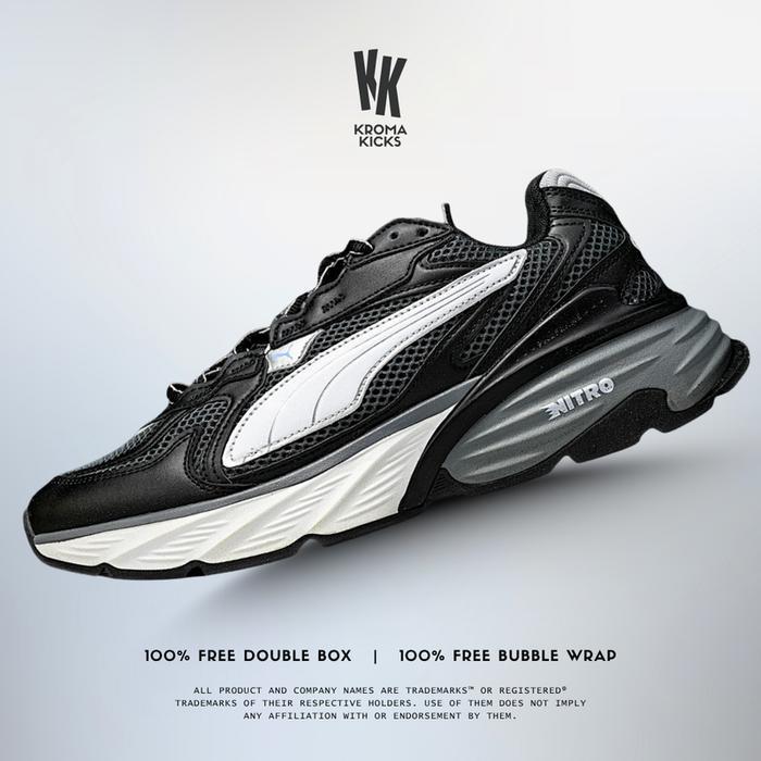 Puma Fade Sneaker Black White 406203-03 (Size 36-46)