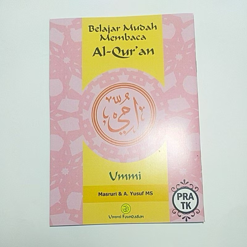 Buku Belajar Mudah Membaca alquran Ummi Pra TK