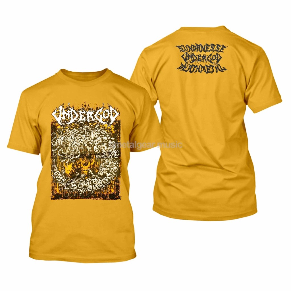 Original  Undergod - Sundanese Yellow Tshirt Kaos Pria